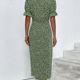 Paloma - Floral V-Neck Dress