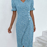 Paloma - Floral V-Neck Dress