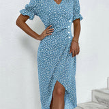 Paloma - Floral V-Neck Dress