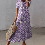 Michaela - Boho Tummy Coverage Dress