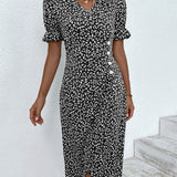 Paloma - Floral V-Neck Dress