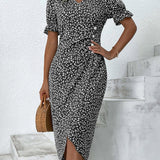 Paloma - Floral V-Neck Dress