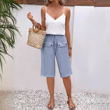 Noria - Pocket Button Shorts