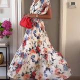 Florelle - Elegant Floral Dress