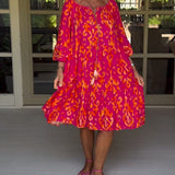 Rica - Relaxed Printed Dress