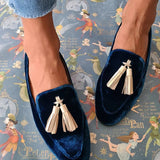 Celestia - Tassel Elegance Loafers