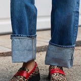 Roxie - Wild Print Loafers
