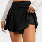 Gonna con Pantaloni Corti da Tennis