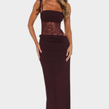 Maxi Abito con Flusso Morbido e Raffinata Eleganza