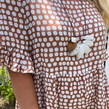 Nicola - Short-Sleeve Midi Dress