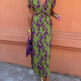 Ayesha - Elegant Floral Dress