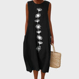 Ella | Printed Cotton Dress