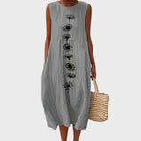 Ella | Printed Cotton Dress