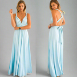 Abito trasformabile in tessuto pregiato