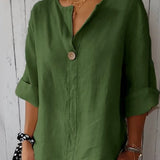 Luna - Casual V-Neck Blouse