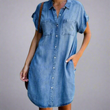 Mini abito in tessuto elasticizzato