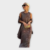 Abito Maxi con Design Raffinato