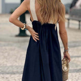 Willow | Breathable Comfortable Crossed Maxi Dress