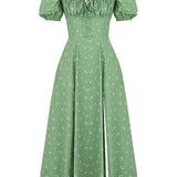 Aviana - Bloom Puff Sleeve Dress