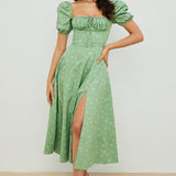 Aviana - Bloom Puff Sleeve Dress