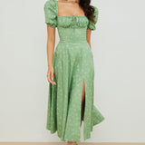 Aviana - Bloom Puff Sleeve Dress