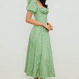 Aviana - Bloom Puff Sleeve Dress