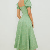 Aviana - Bloom Puff Sleeve Dress