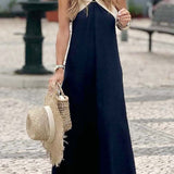 Willow | Breathable Comfortable Crossed Maxi Dress