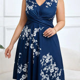 Danica - Floral Wrap Dress