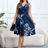 Danica - Floral Wrap Dress