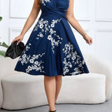 Danica - Floral Wrap Dress