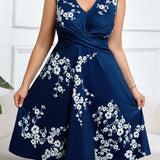 Danica - Floral Wrap Dress