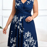 Danica - Floral Wrap Dress