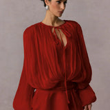 Liana | Abito Corto Boho Elegante