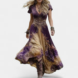 Iolanda | Abito Corto Floreale