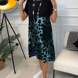 Sherlene - Leopard Print Dress