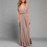 Abito trasformabile in tessuto pregiato