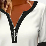 Maglietta a Maniche Lunghe con Zip