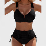 Laluna - Set bikini seducente con slip a vita alta