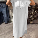Bridget - Casual Hoodie Dress