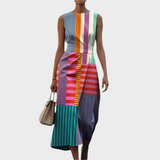 Abito senza Maniche con Design