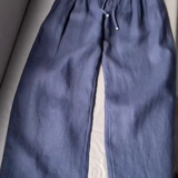 Grace | Wide-leg Pants in Cotton and Linen Blend