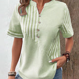 Maveline - Classic Striped Top