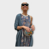 Maxi Abito con Motivi Discreti