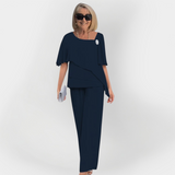 Set Elegante di Blusa e Pantaloni