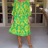 Rica - Relaxed Printed Dress