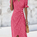 Paloma - Floral V-Neck Dress