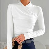 Lilura - Classic Cross-Neck Top