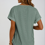 Orlena - Casual Eyelet Top