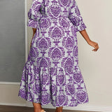 Molly - Boho Mosaic Dress